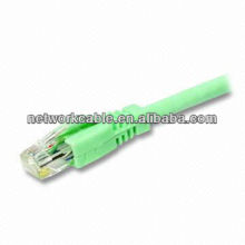 Montagem de cabos Cat6 com cabo de cobre trançado e quatro fios twisted pair